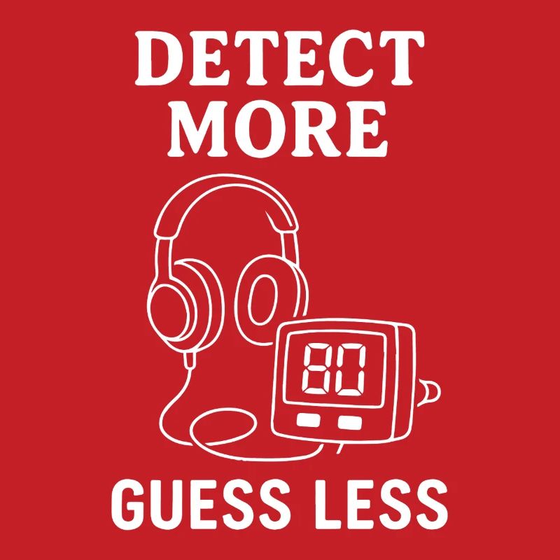 Détecter plus, deviner moins d’humour de détecteur de métaux