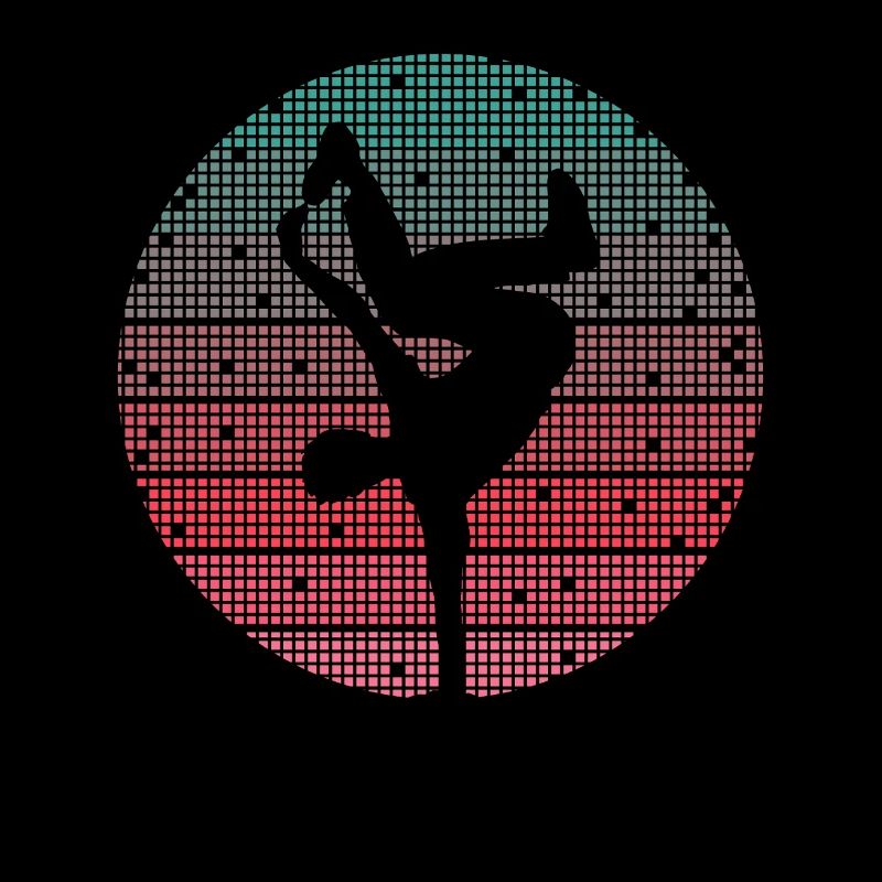 Breakdance Dance Breakdancer Retro Breakdancer