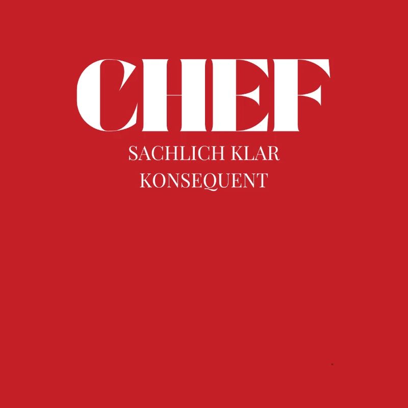 Le patron dit : Objectivement clair, cohérent