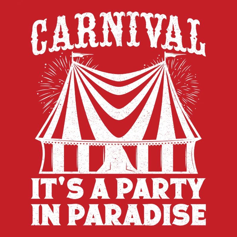 Fête de carnaval graphique du cirque dans le paradis Cadeaux