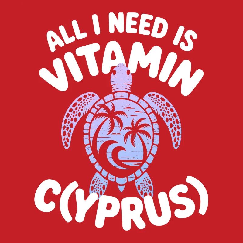 Chypre Tout ce dont j’ai besoin, c’est de vitamines Chypre Drapeau chypriote