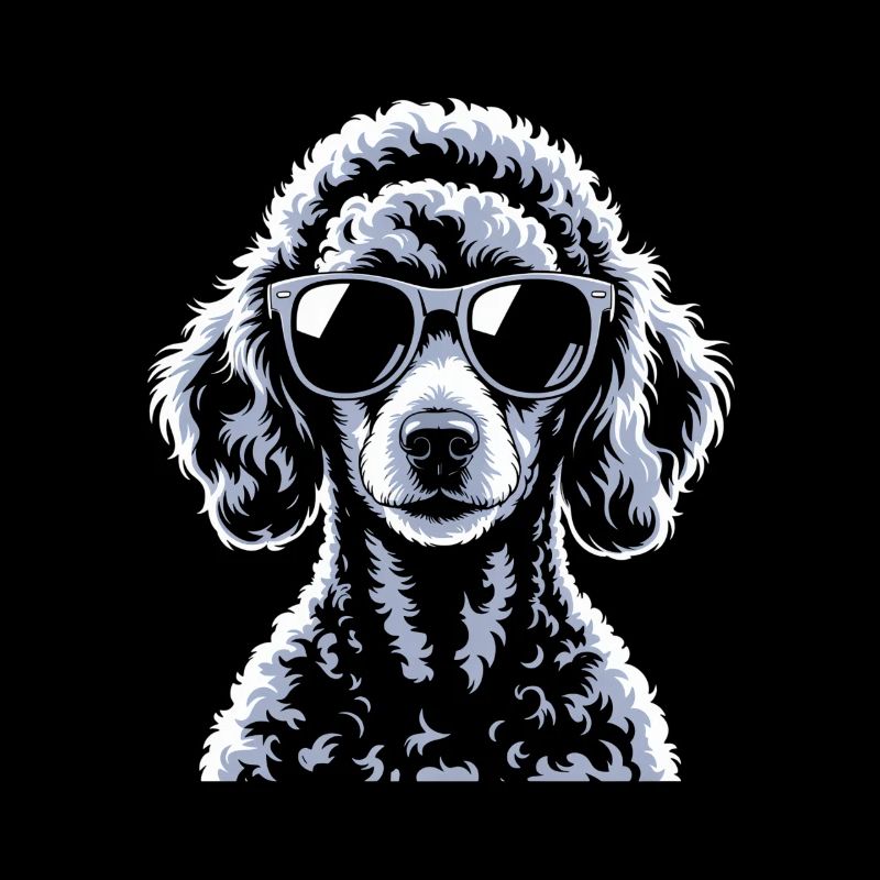 Caniche blanc