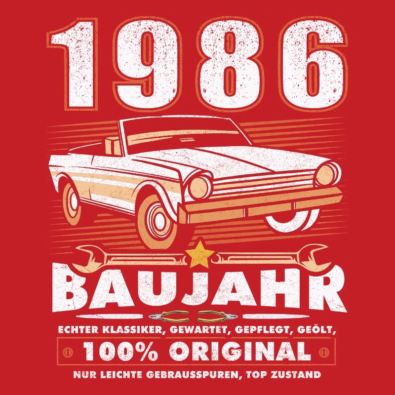 1986 Geboren Geburtstag Oldtimer