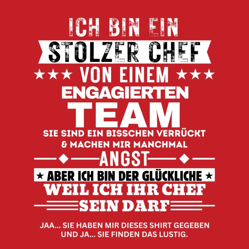 Fier patron d’une équipe dévouée