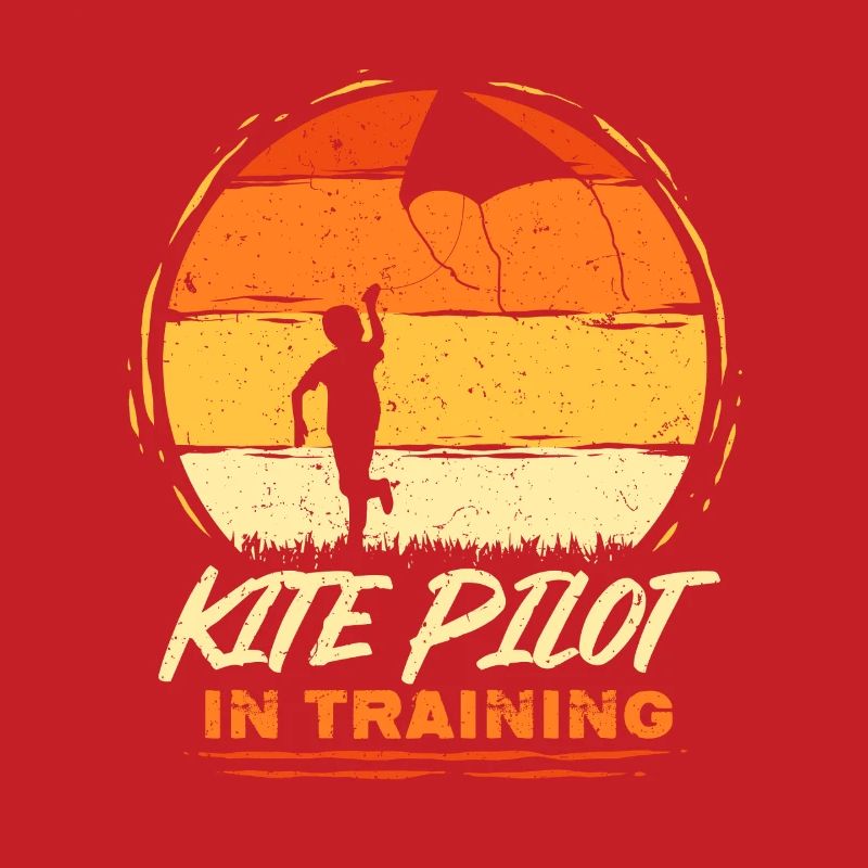 Kite Kite Flying Kite Pilot In Training