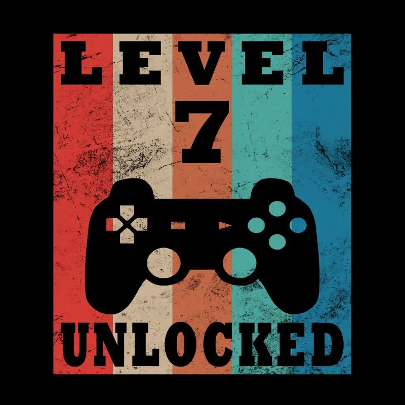 Level 7 freigeschaltet Retro-Controller