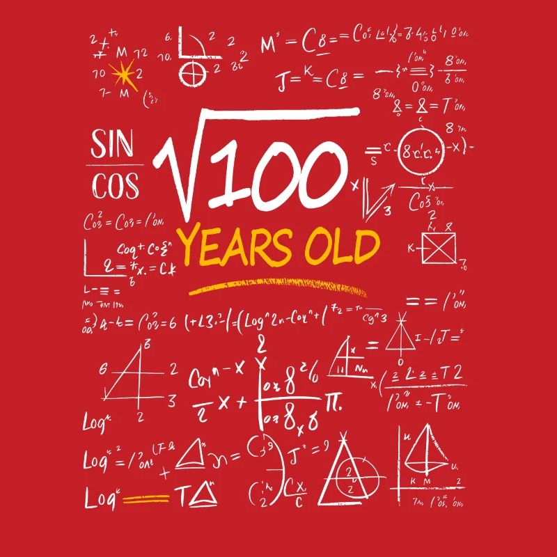 10 Years Birthday Math Formulas Funny