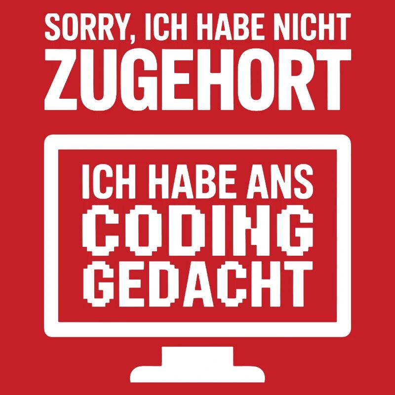 Coding Gedanke Spruch
