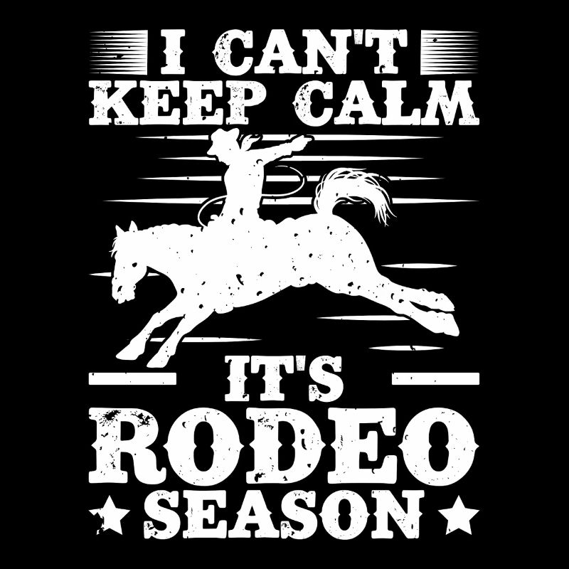 Équitation de rodéo Reste calme C’est la saison du rodéo