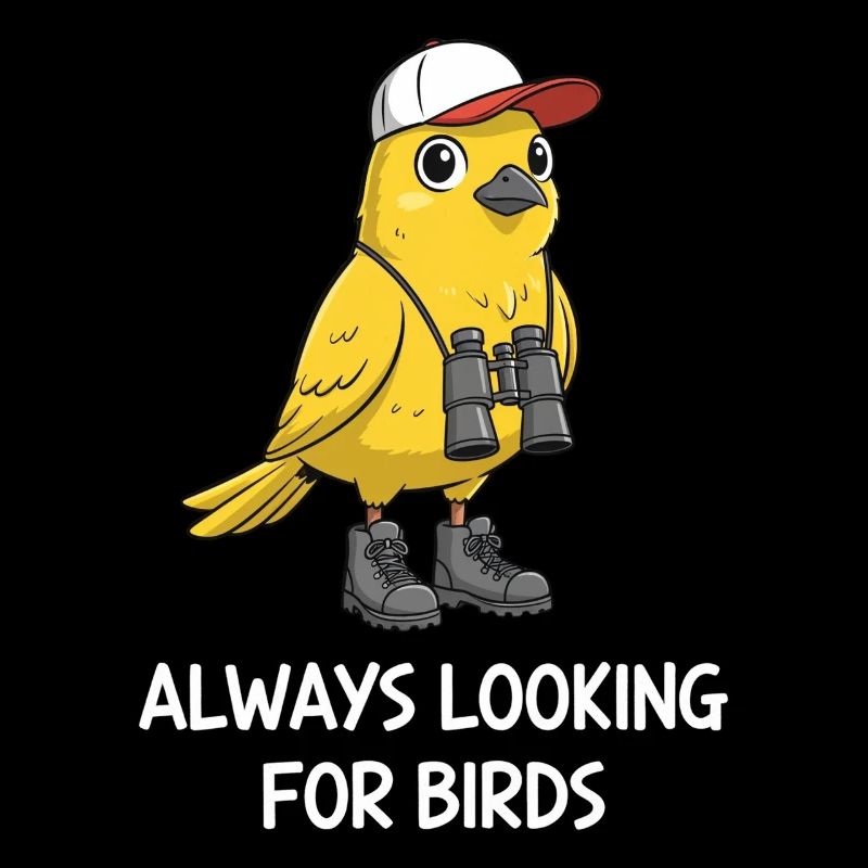 Observation des oiseaux Ornithologue Nerd