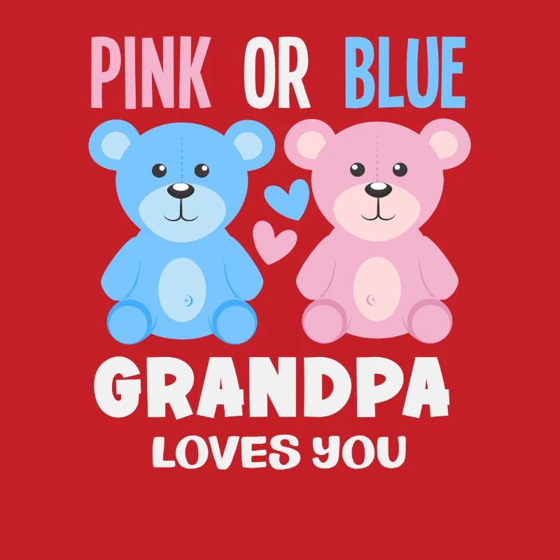 Pink Oder Blau Opa Liebt Dich
