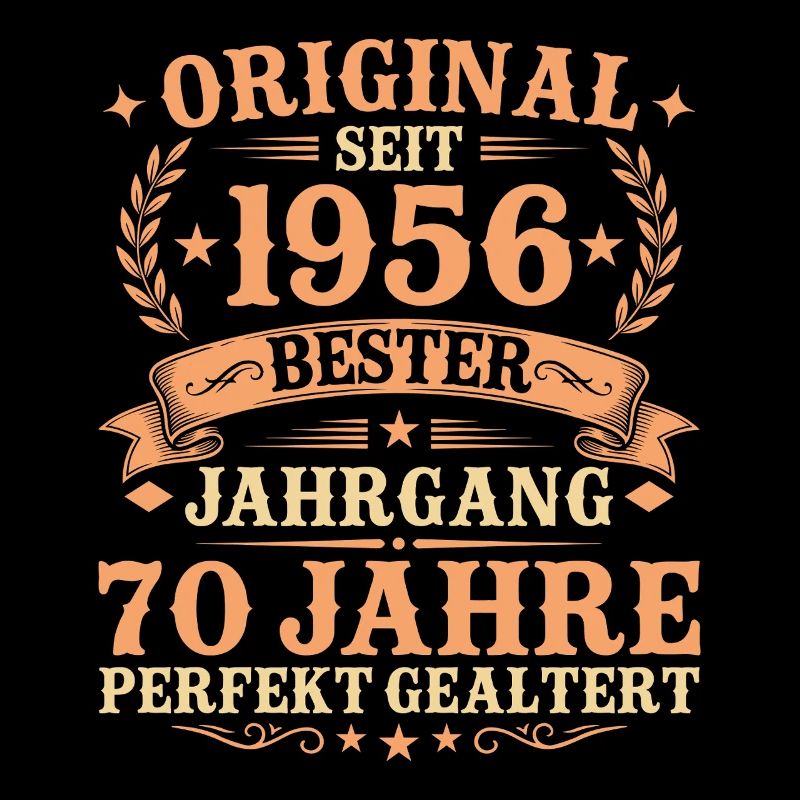 Original seit 1956 Retro 70. Geburtstag Geschenk