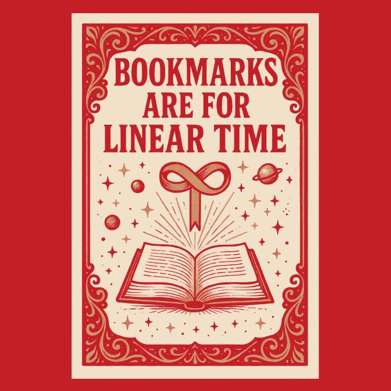 Linear Time Bookmarks | Sci-Fi Book