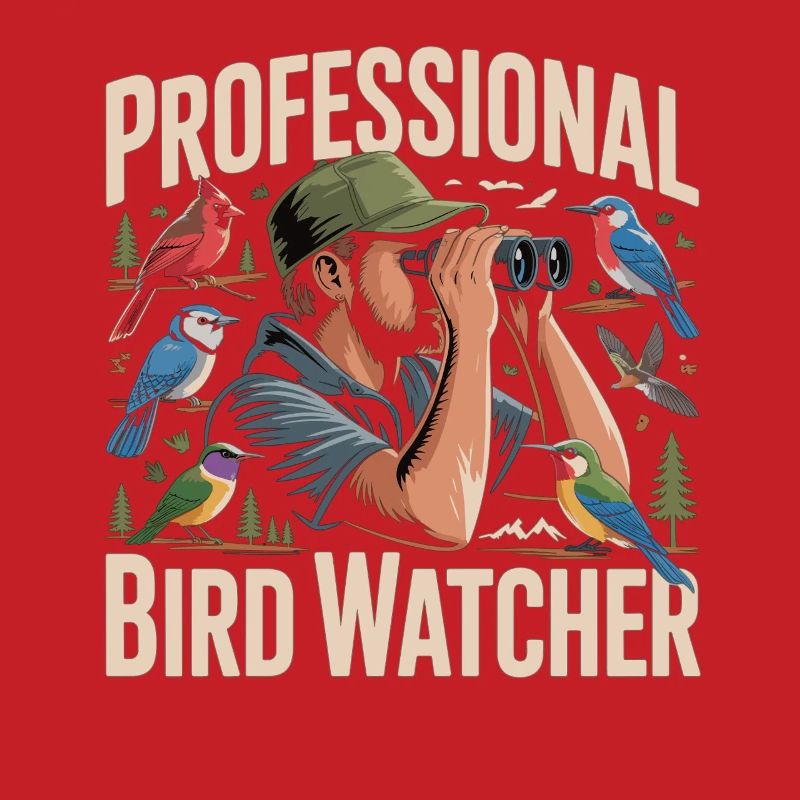 Professional Bird Watcher Vogelbeobachter