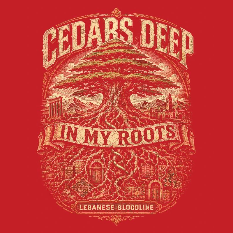 Libanon Libanese Cedars Deep In My Roots