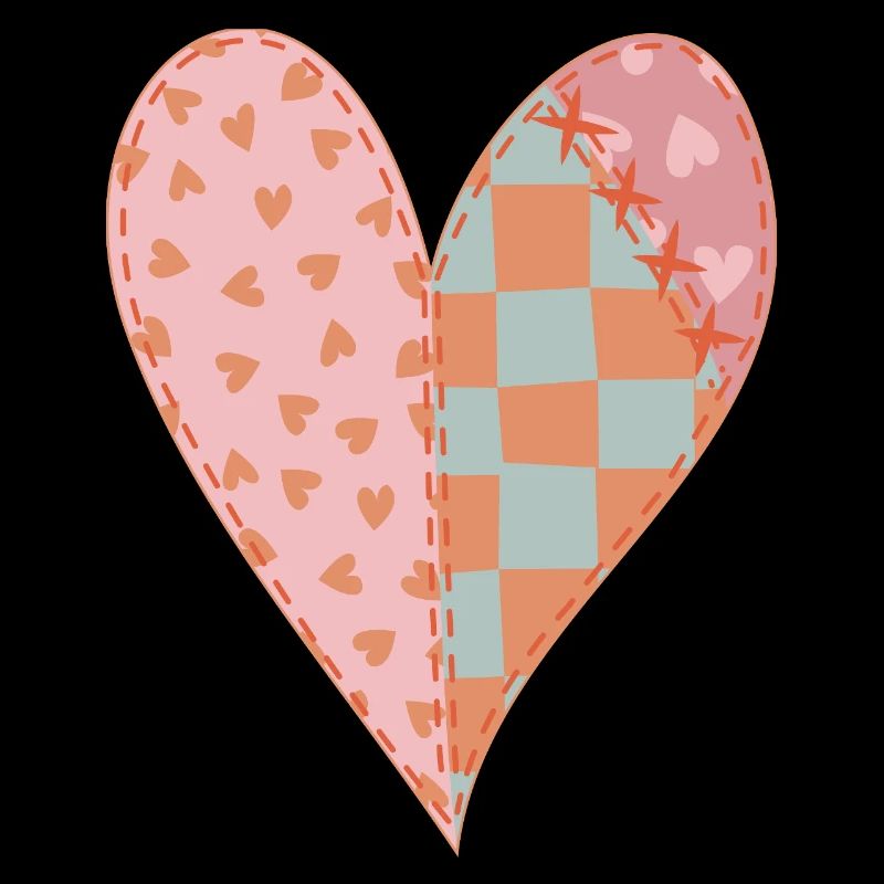 Patchwork Heart No2