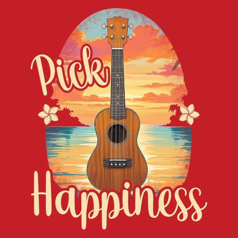 Pick Happiness! Ukulele Sunset