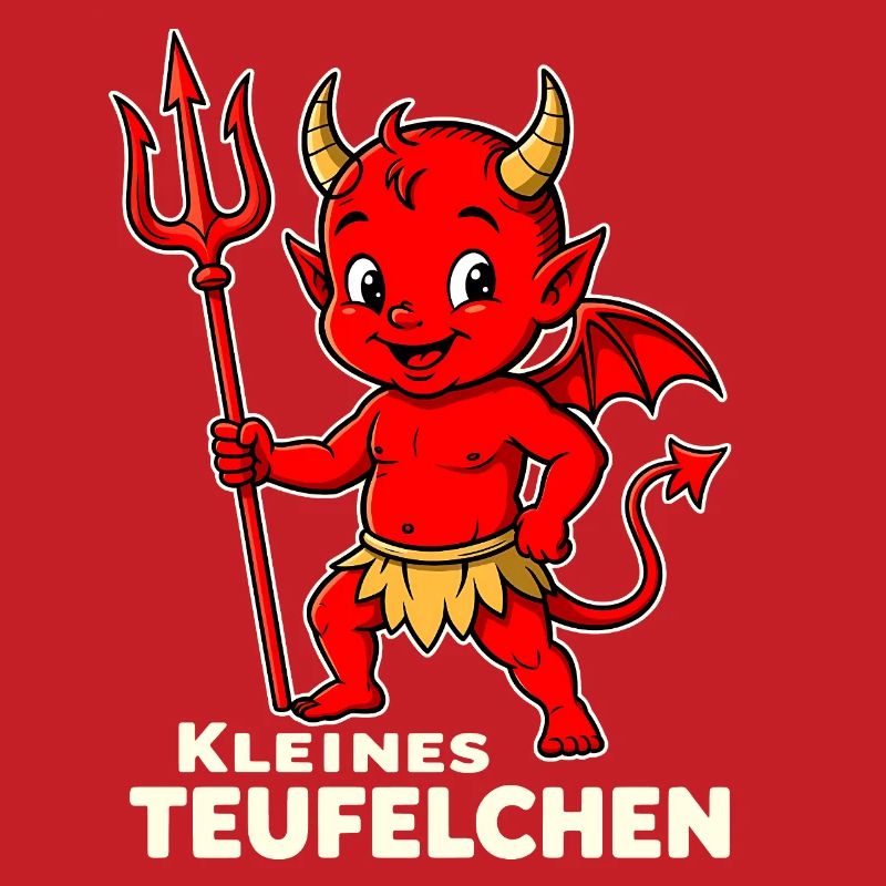 Devil Costume Halloween Little Devil Trident