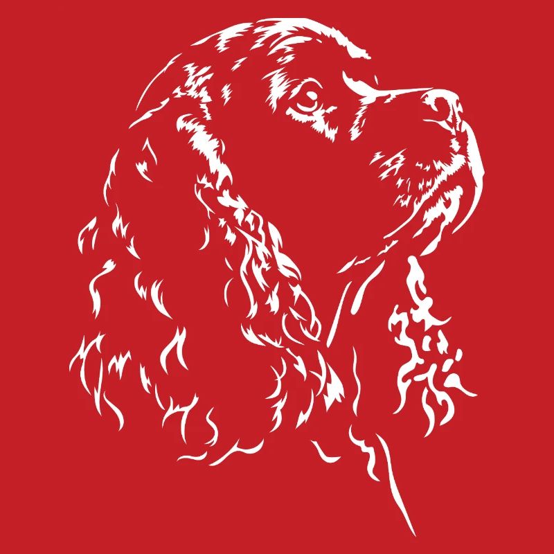 American Cocker Spaniel Silhouette Dogs Wilsigns