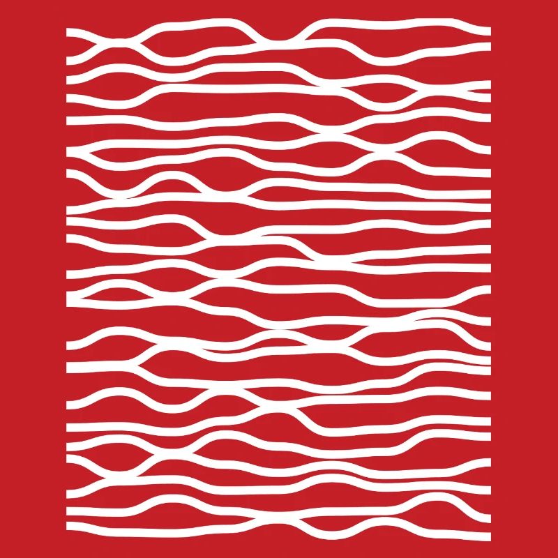 Zebra Wave Stripe Pattern