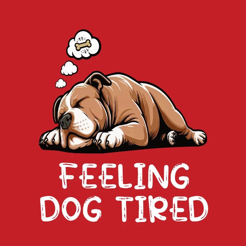Feeling Dog Tired American_Bully Bully Owner