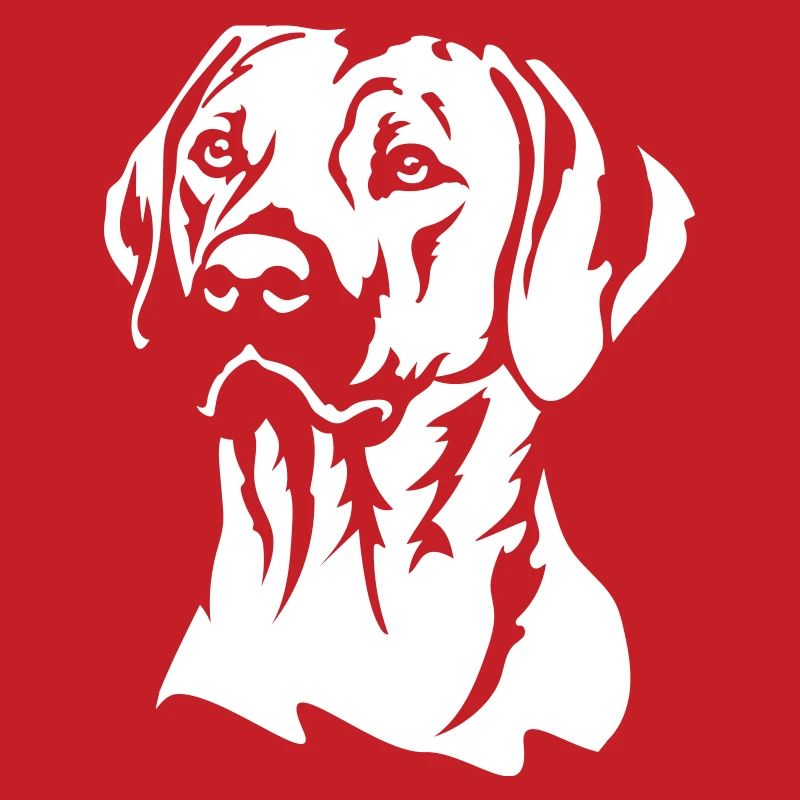 Rhodesian Ridgeback Kopf "Black Edition"