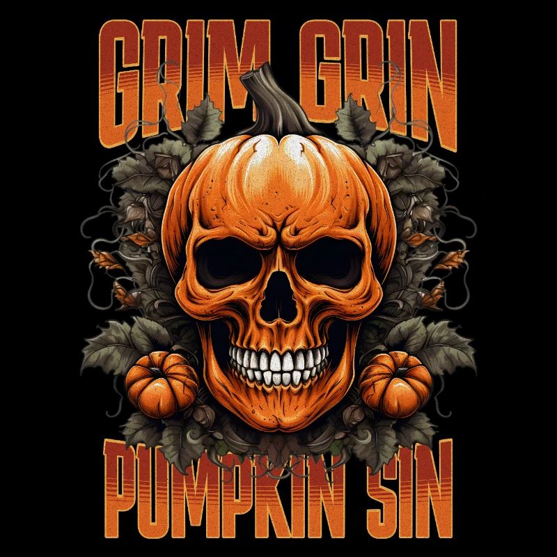 Horror - Grim Grin Pumpkin Sin