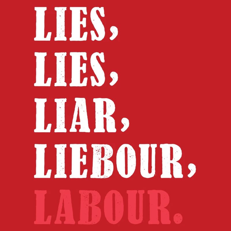 Conception typographique de slogan anti-ouvrier audacieuse