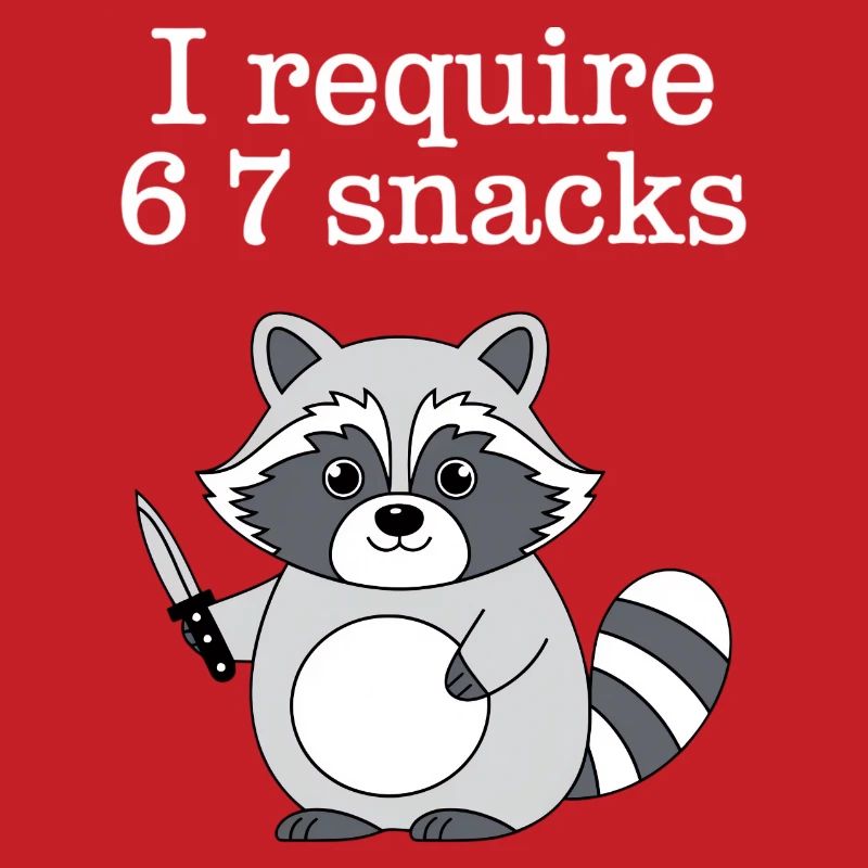 6-7 Internet Meme Cooler 6 7 Waschbär
