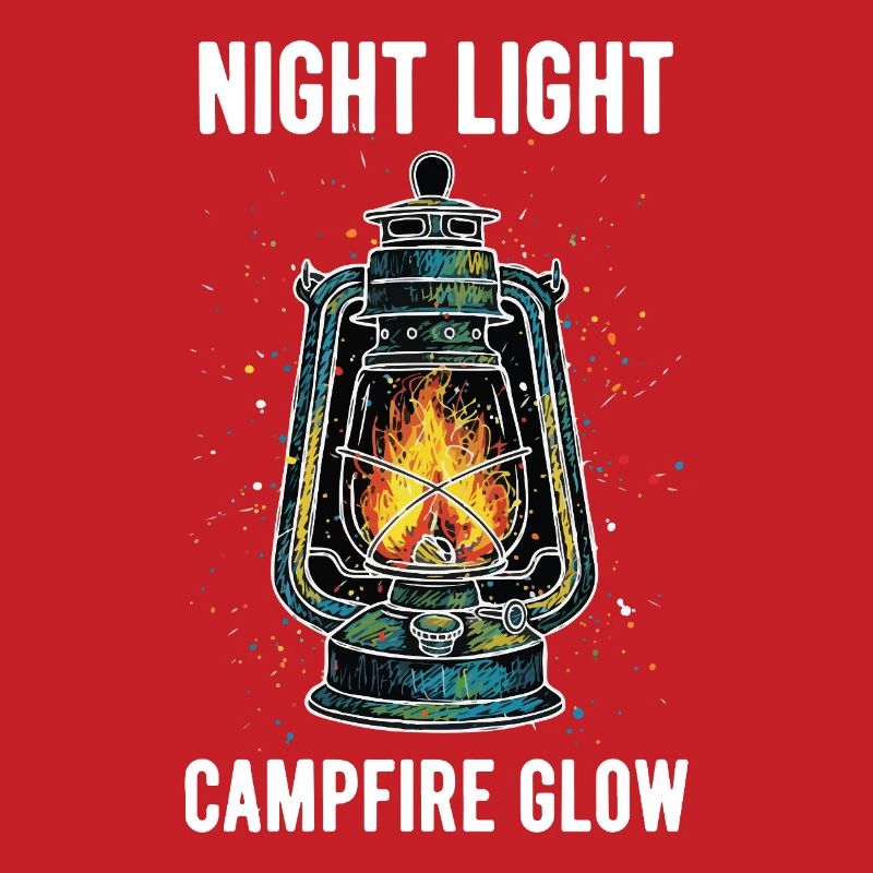 Night Light Campfire Glow Lantern