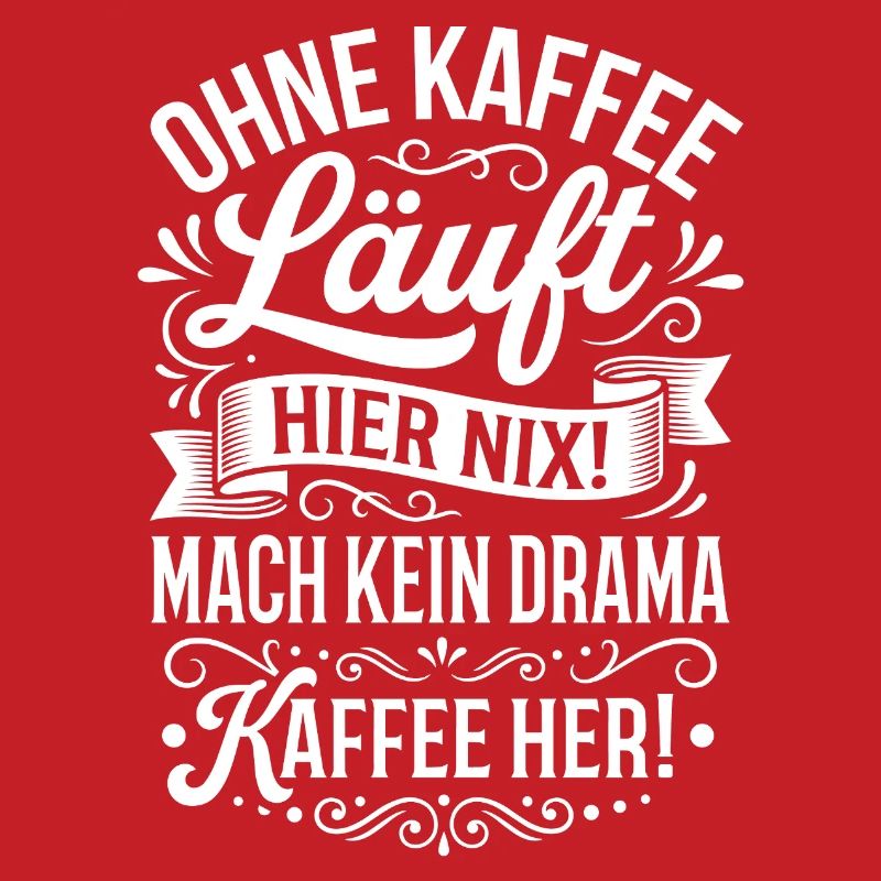 Nothing works here without coffee!