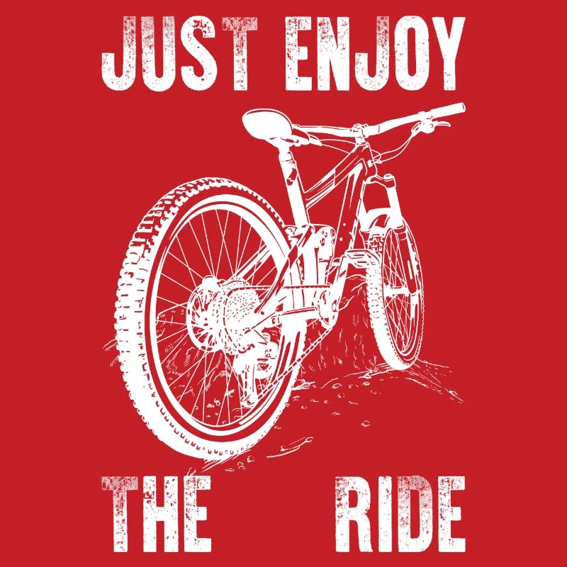 Profitez simplement de la balade à vélo Graphique