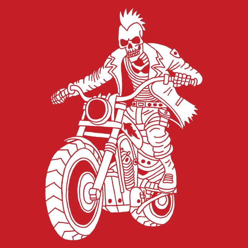 The White Biker from Hell