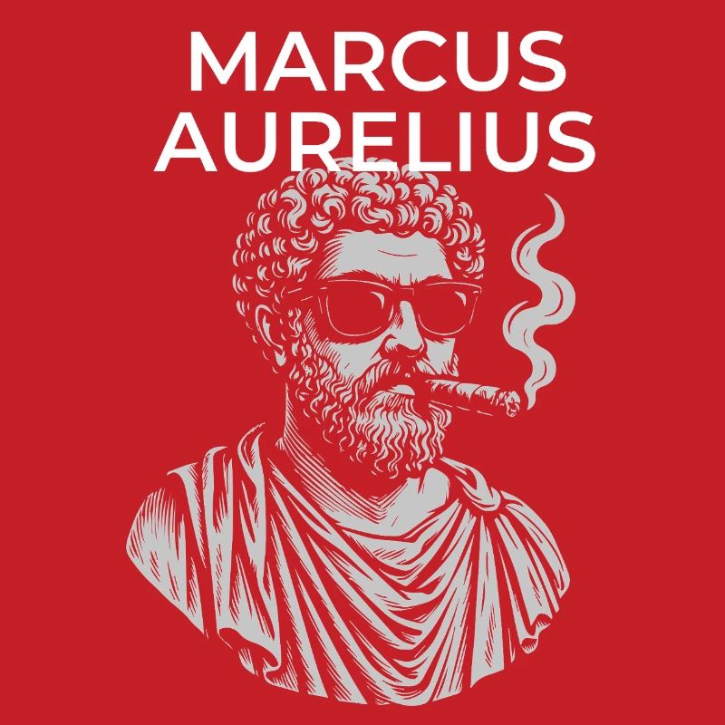 Marcus Aurelius Classical Philosopher Portrait 