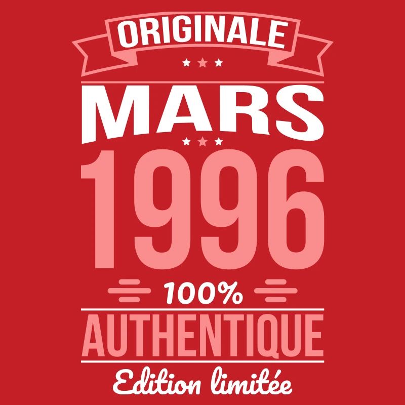 Anniversaire 30 ans - Originale - Mars 1996