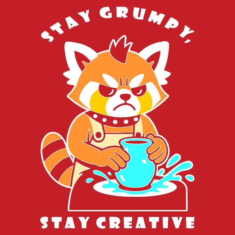 Stay Creative Pottery Panda
