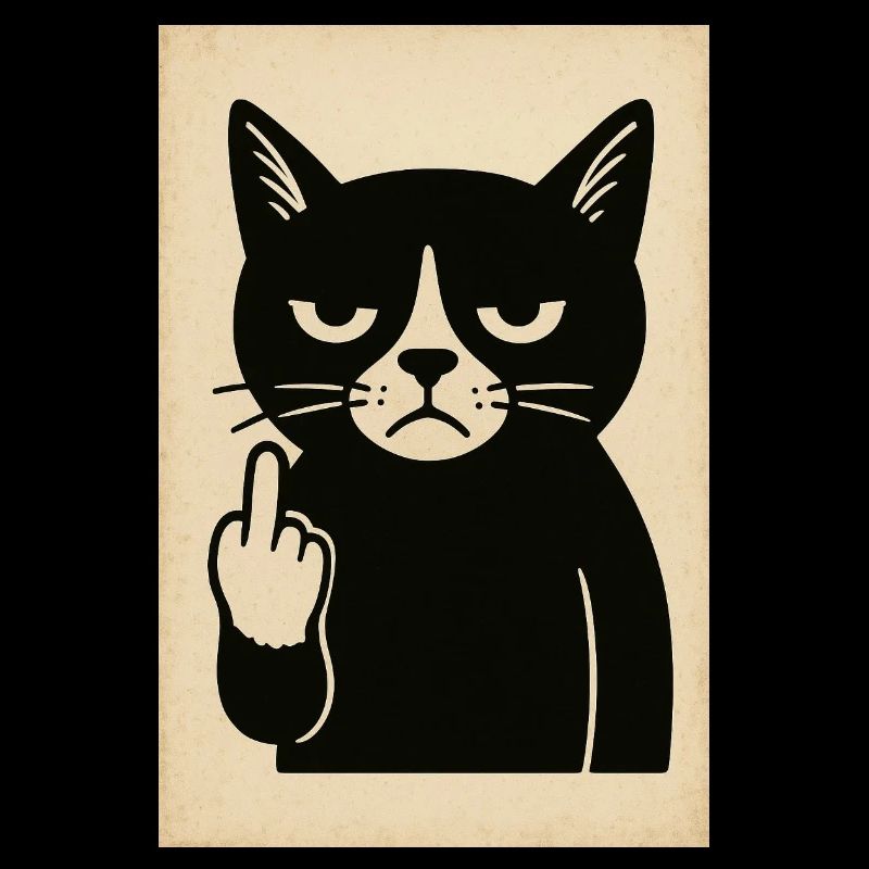 Grumpy Kitten
