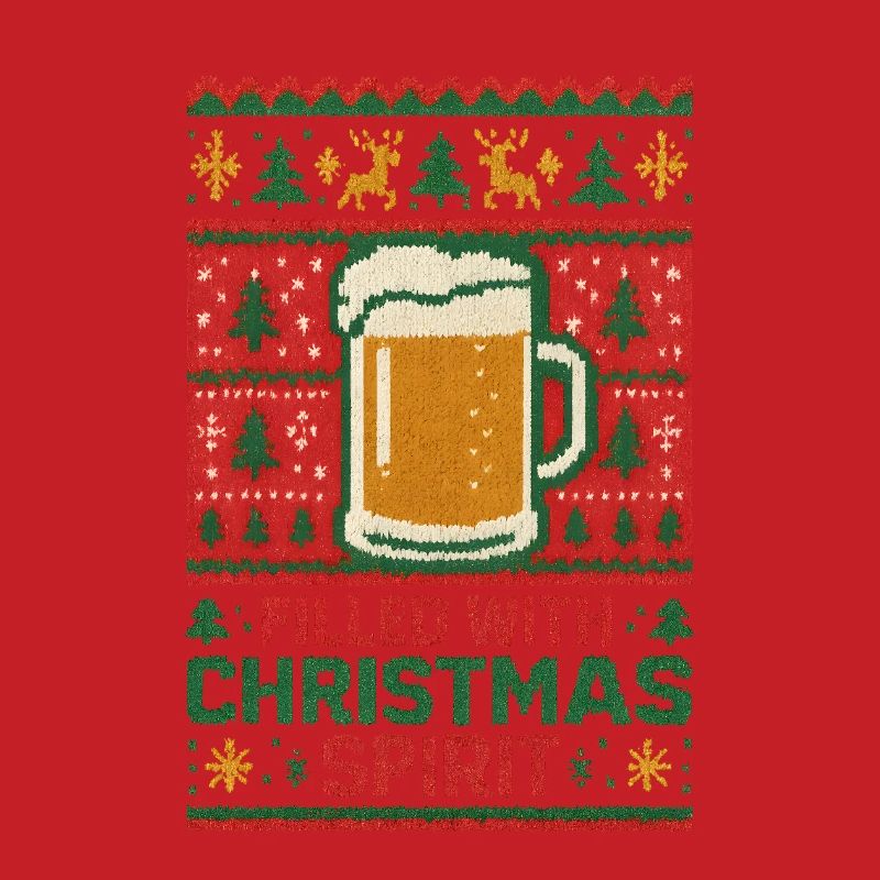 Bierkrug Weihnachtspullover