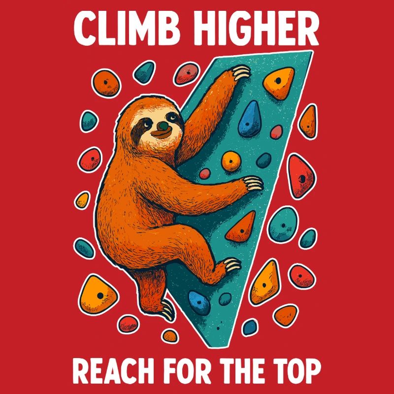 Bouldering Sloth Climbing Boulder Climber