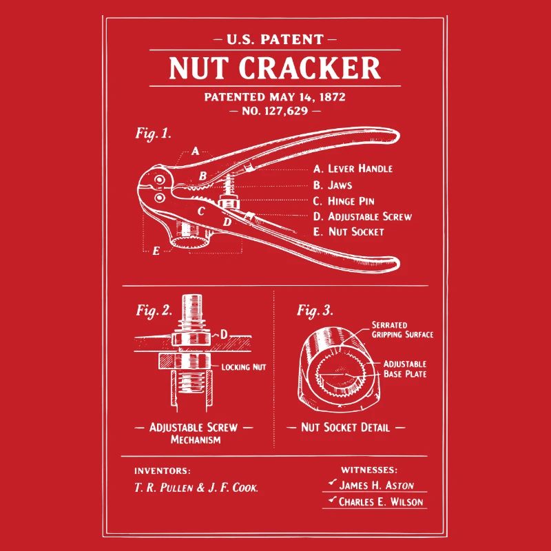 Patent Nutcracker Blueprint