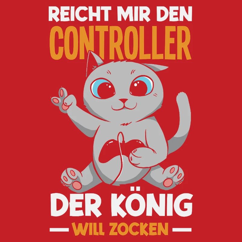 Reicht mir den Controller – König will zocken