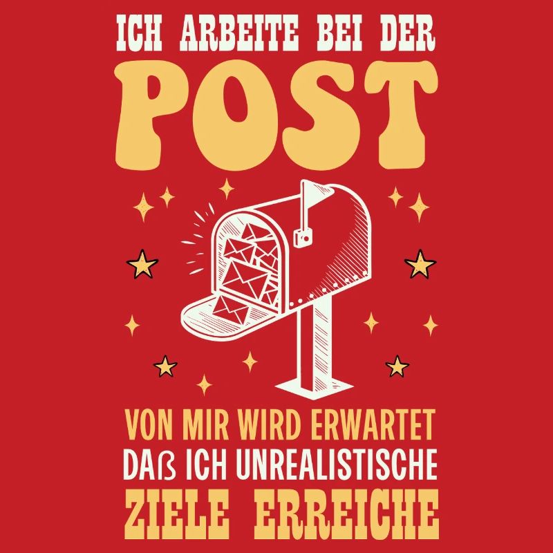 Postboten ICH ARBEITE BEI DER POST VON MIR WIRD