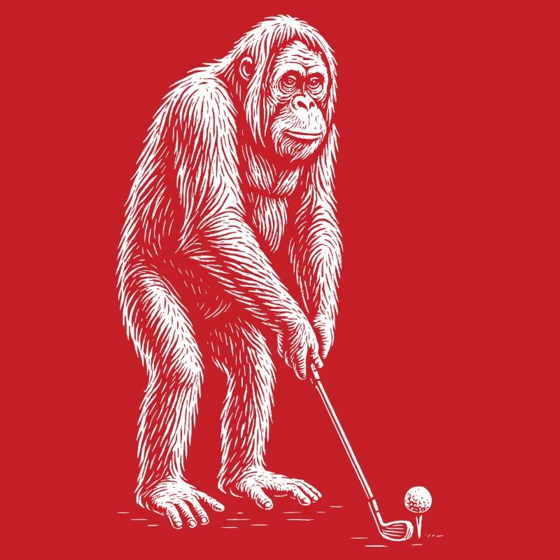 Orangutan Golf Putts