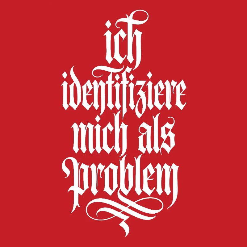 I identify as a problem