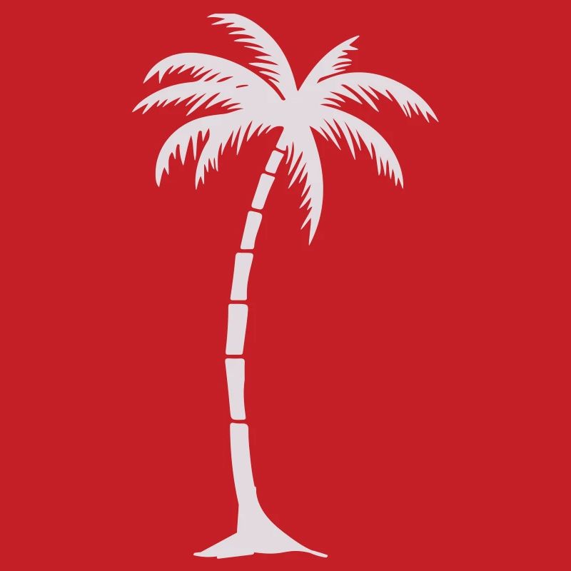 Tropical Palm Tree Silhouette
