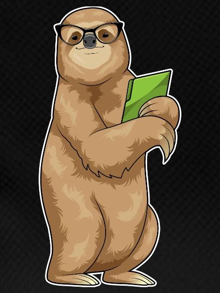 Sloth Secretary Folder Office