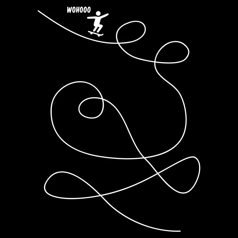 Skateboarder Makes Looping Gift