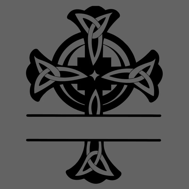 Celtic cross logo or monogram
