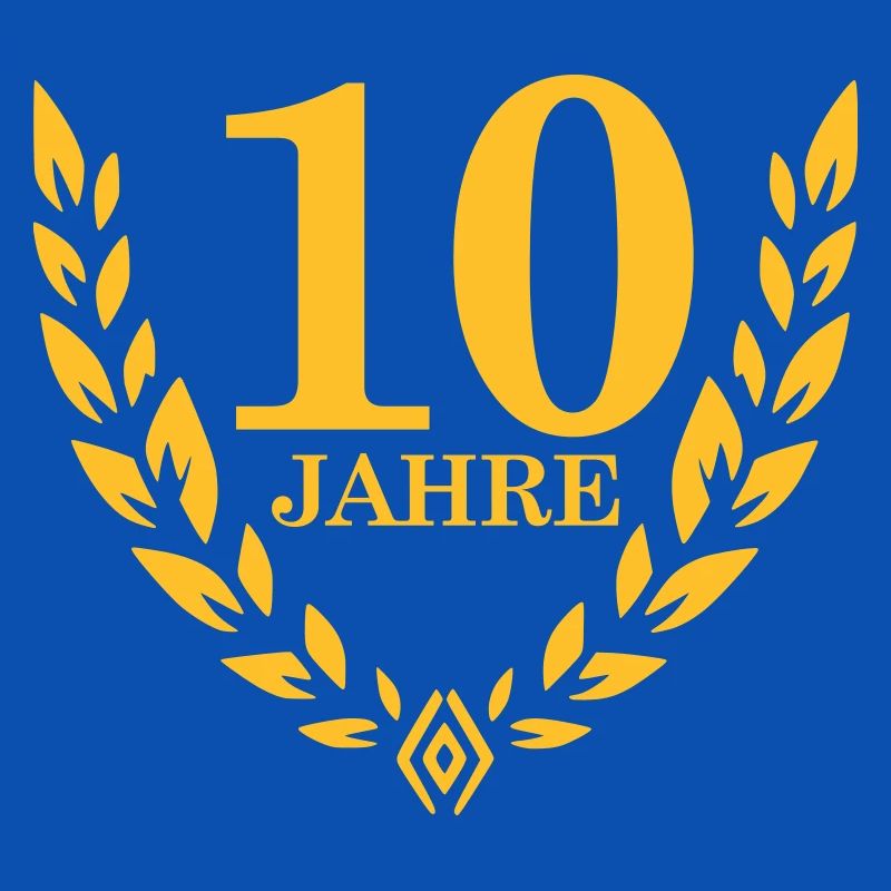 Jubilee 10 years Laurel Wreath