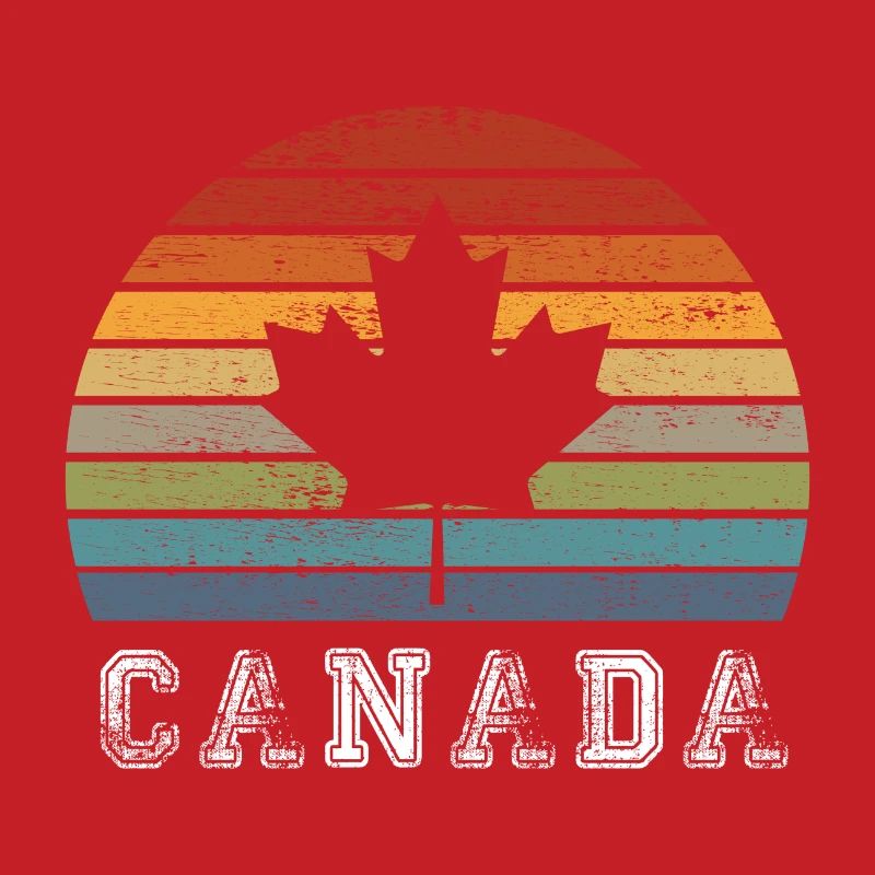 Canada vintage maple leaf design / gift